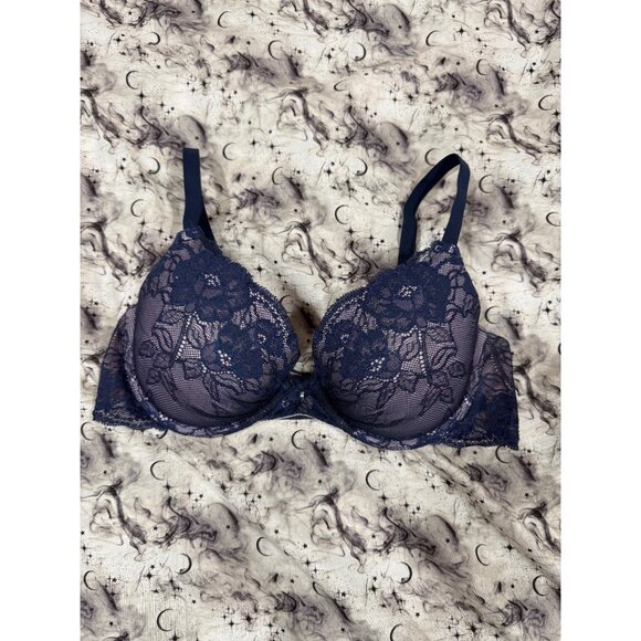 Maidenform purple lace size 36 C bra - Picture 1 of 4